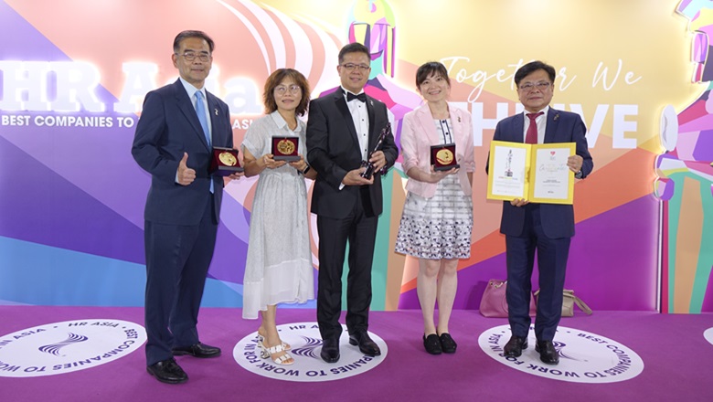 裕民航運重視人才 四度榮獲HR Asia「亞洲最佳企業雇主獎」肯定